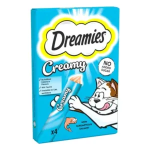 Dreamies Creamy with Scrumptious Salmon 40g Cat Treat