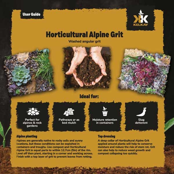 Kelkay Horticultural Alpine Grit Handy Pack