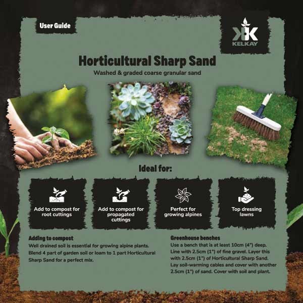 Kelkay Horticultural Sharp Sand Handy Pack