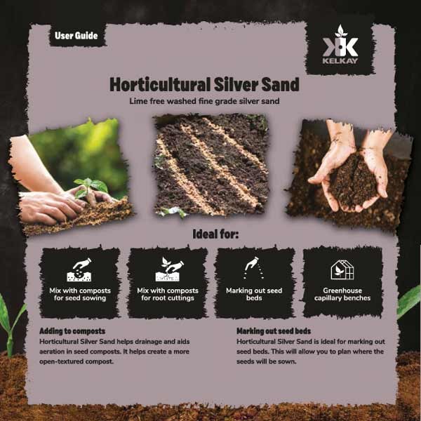 Kelkay Horticultural Silver Sand Handy Pack