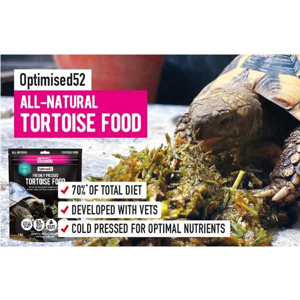 Arcadia EarthPro Optimised52 Freshly Pressed Tortoise Food 250g