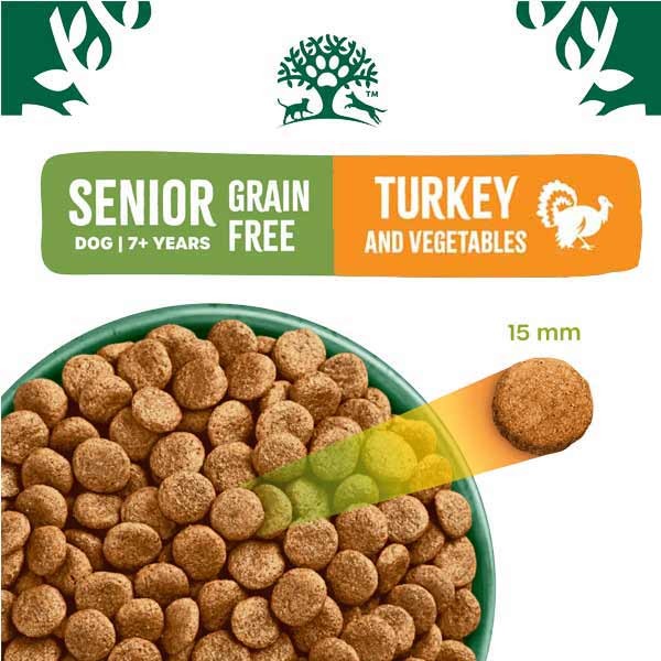 James Wellbeloved Grain Free Turkey & Veg Senior 10kg Dry Dog Food