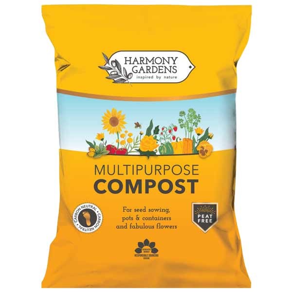 Harmony Gardens Multi-purpose Peat Free Compost 50 Litres