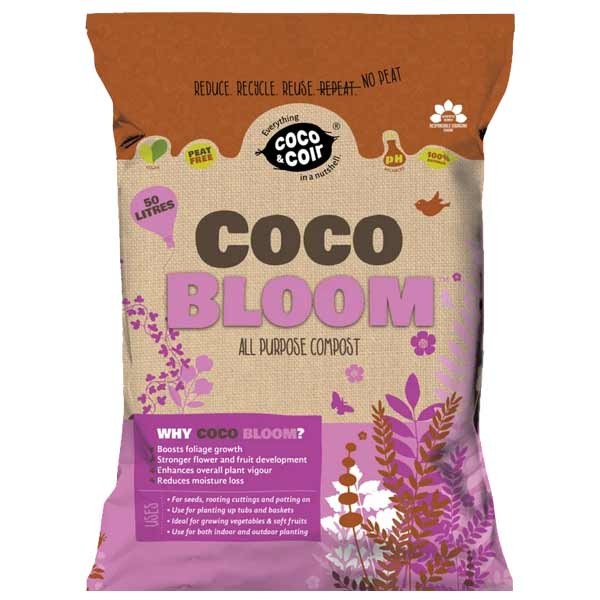 Coco & Coir Coco Bloom All Purpose Peat Free Compost 50 Litres