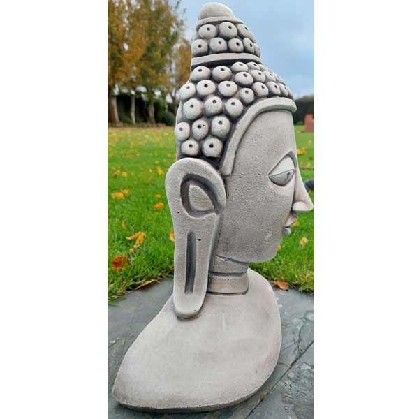 Yoko Buddha Head Garden Ornament 38cm