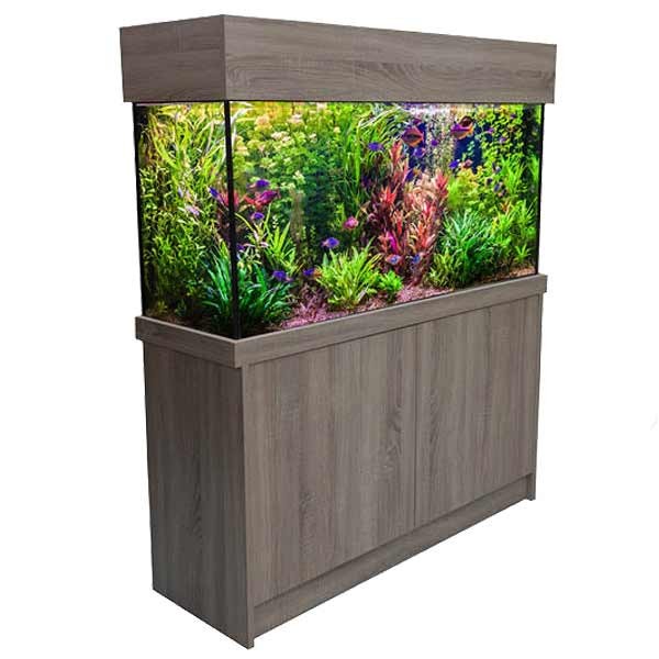 Clearseal Amazon 36" Grey Bardolino Aquarium & Cabinet