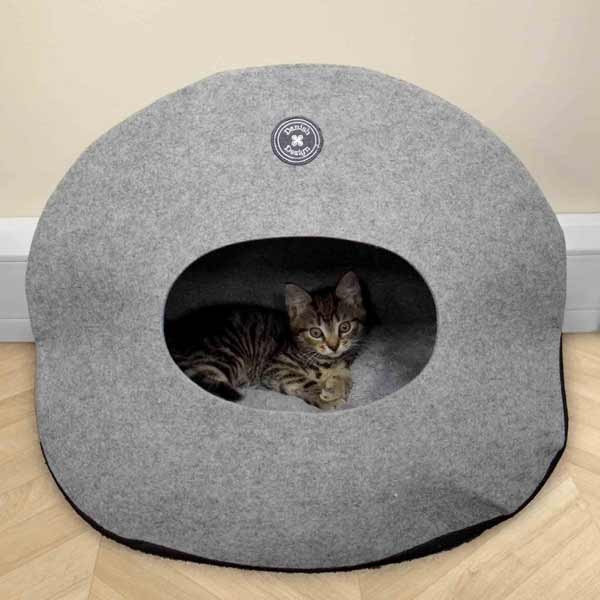 Danish Design Cat Pebble Bed Grey 56x30x43cm