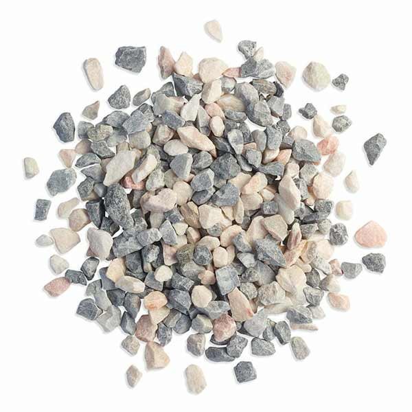 Candy Fusion Grey, Pink & White Chippings 14-25mm