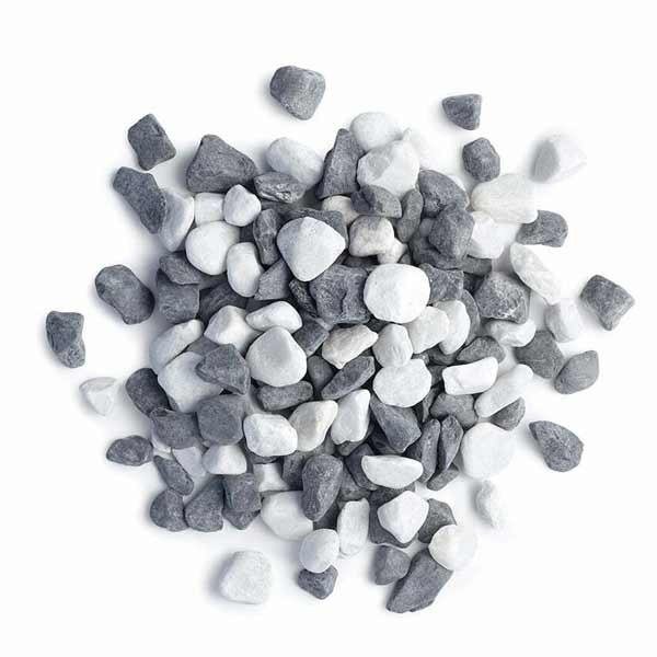 Panda Black and White Pebbles 25-40mm