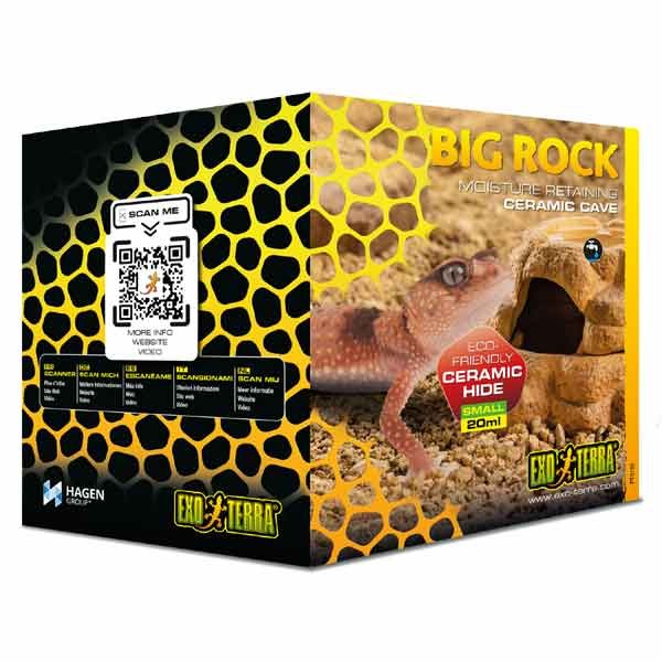 Exo Terra Ceramic Big Rock Cave Small