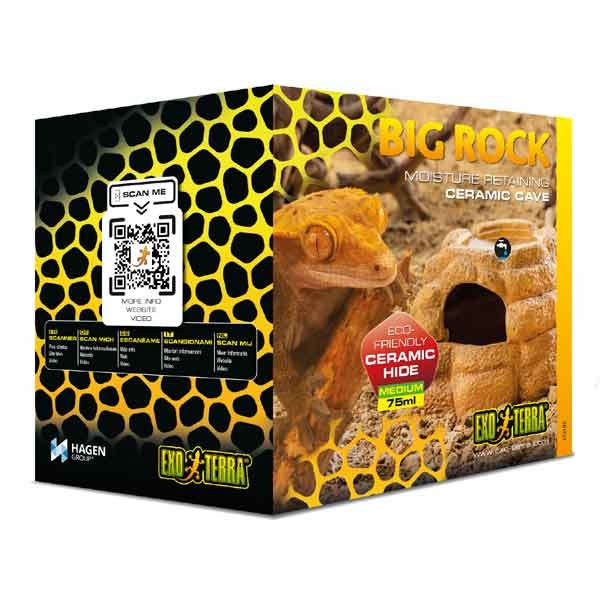 Exo Terra Ceramic Big Rock Cave Medium