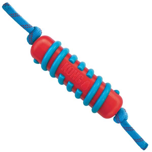 KONG Jaxx Brights Stick w/Rope Large Dog Toy