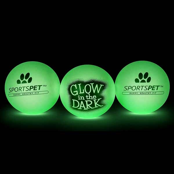 Sportspet Glow In The Dark Ball 65mm Single