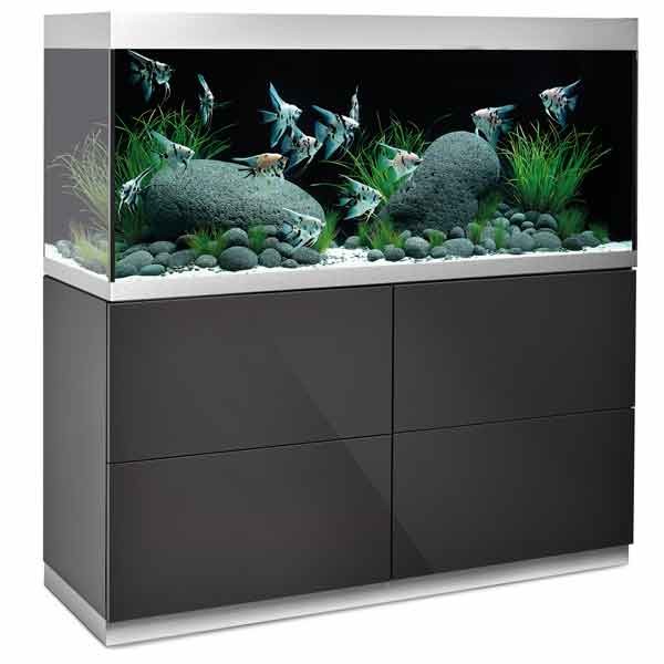 Oase HighLine 400 Anthracite Aquarium & Cabinet Kit (with BioTherm 850)