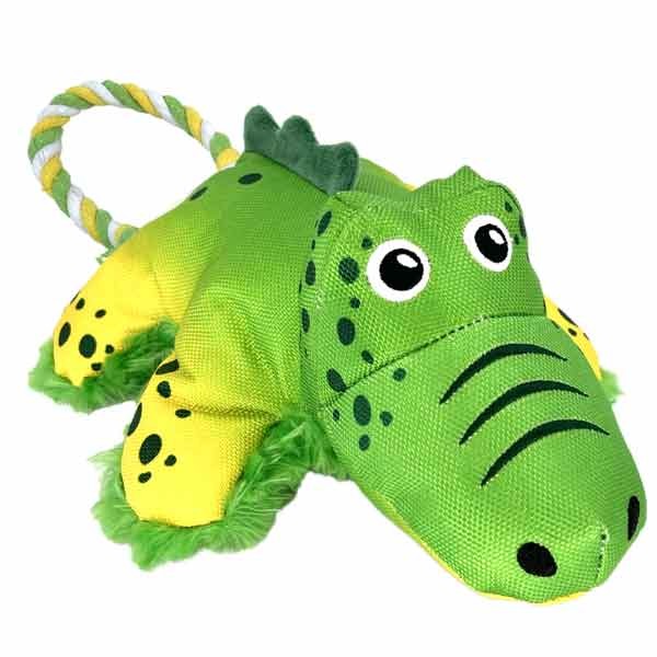 KONG Cozie Tuggs Alligator Medium/Large Dog Toy