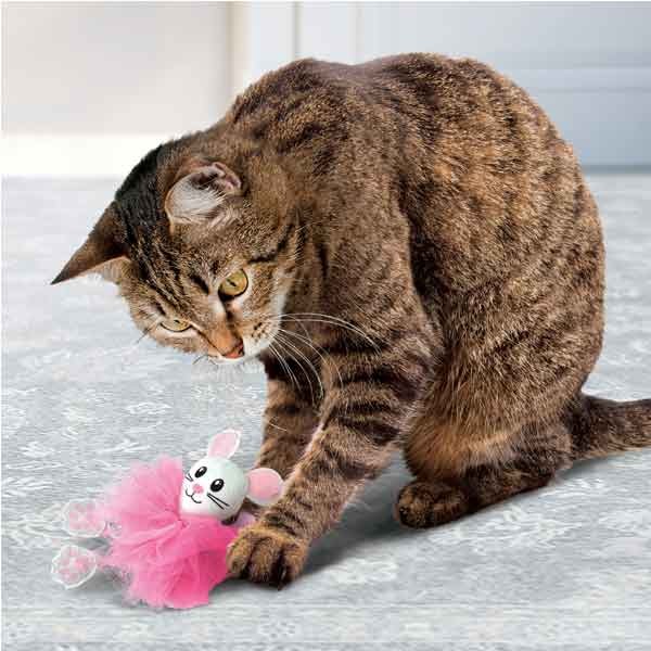 KONG Flingaroo Tutu Cat Toy