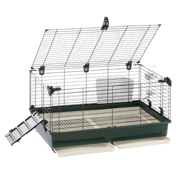 Ferplast Tommy 100 Hygienic Grid Rabbit / Guinea Pig Cage