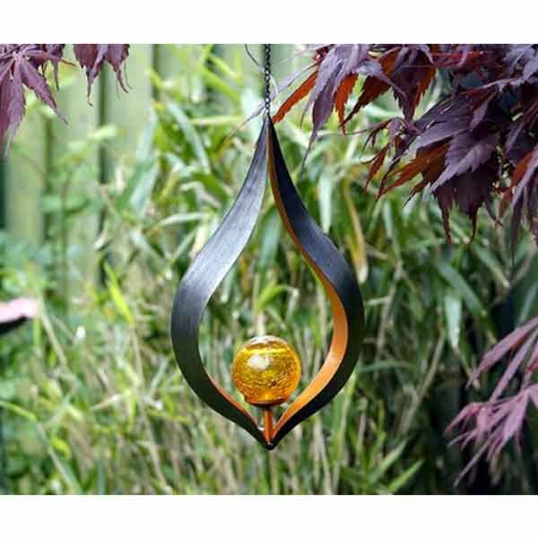 Greenkey Teardrop Solar Hanging Flamelight