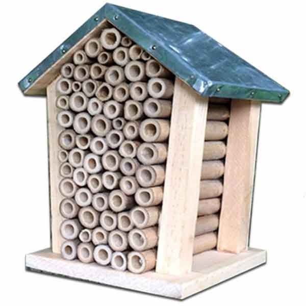 Greenkey Hanging Solitary Bee House Wildlife Habitat