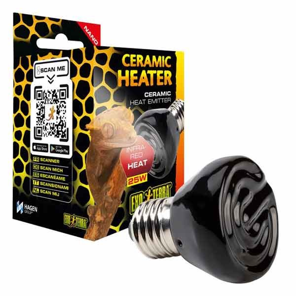 Exo Terra Ceramic Infra-Red Heat Emitter 25w