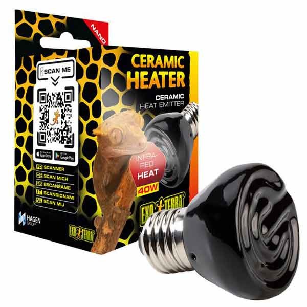 Exo Terra Ceramic Infra-Red Heat Emitter 40w