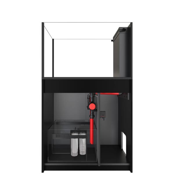 Red Sea Reefer Peninsula G2+ 350 Black Room Divider Complete Kit