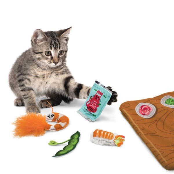 KONG Pull-A-Partz Sushi Catnip Toy