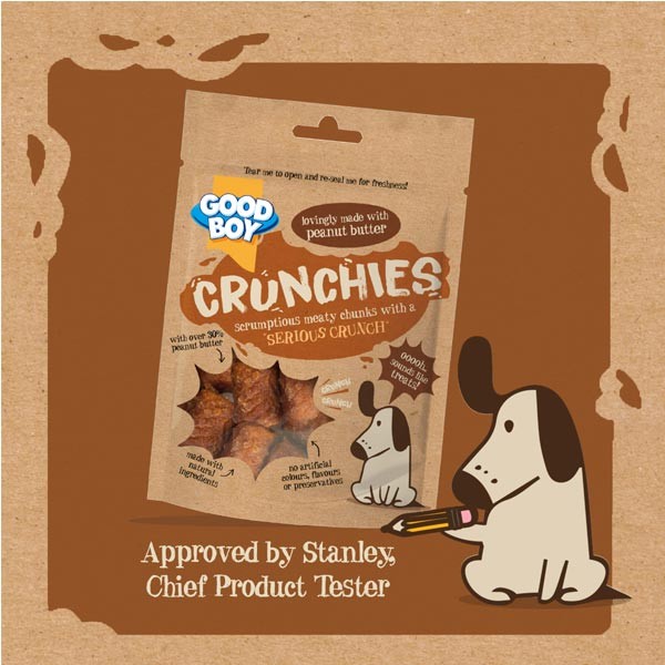 Good Boy Crunchies Peanut Butter 54g Dog Treat