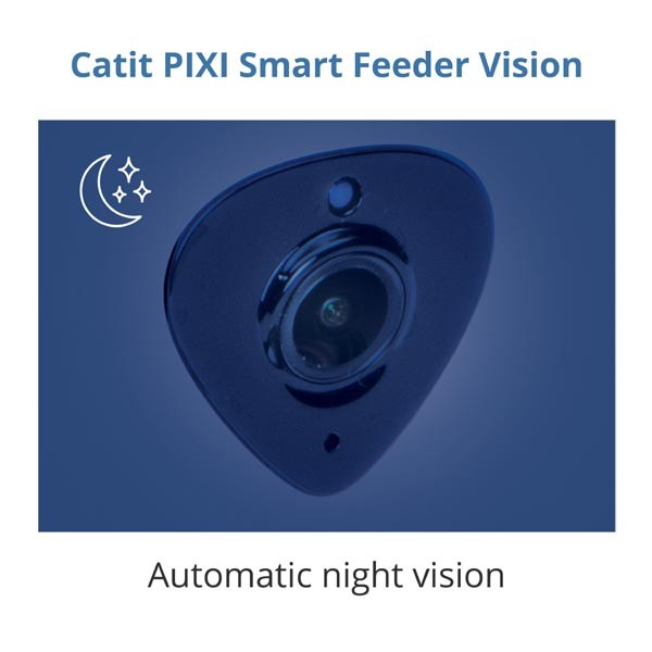 Catit Pixi Vision Smart Dry Cat Food Feeder