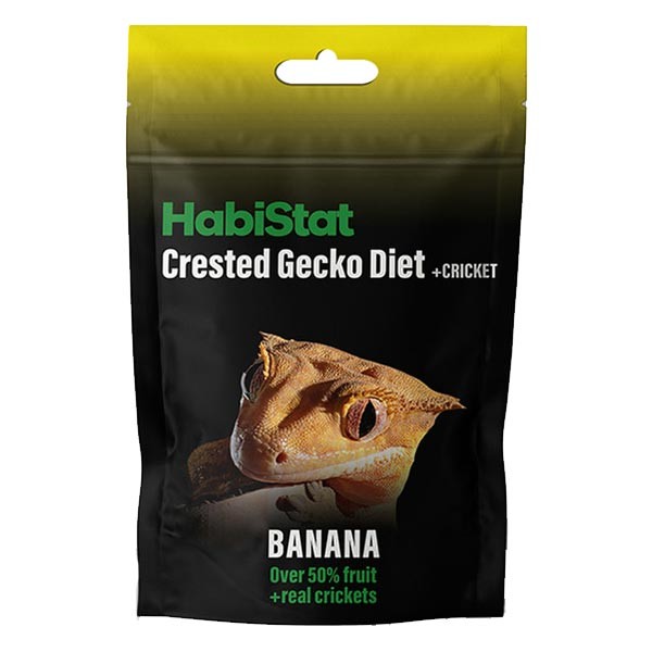 Habistat Crested Gecko Diet Banana & Cricket 40g