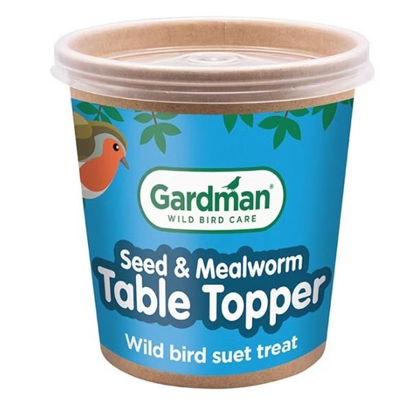 Gardman Wild Bird Care Seed & Mealworm Table Topper