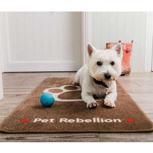 Pet Rebellion Stop Muddy Paws XL Biscuit 57x110cm