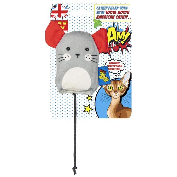 Bam! Catnip Martin Mouse Cat Toy