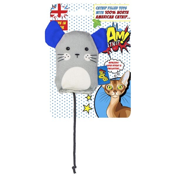 Bam! Catnip Martin Mouse Cat Toy