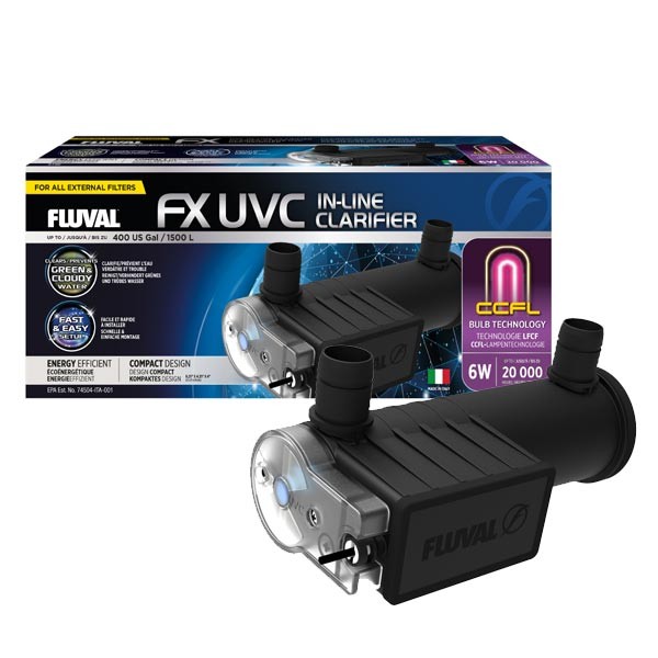 Fluval FX In-Line UVC Clarifier