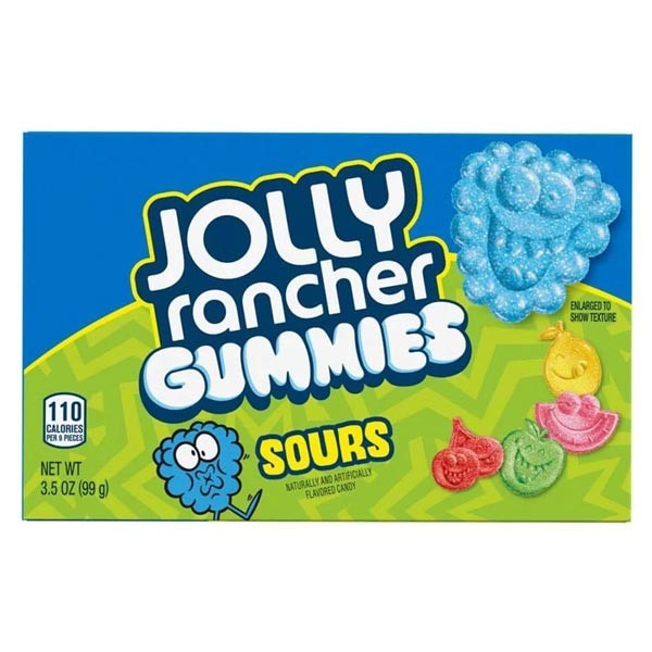 Jolly Rancher Sour Flavour Gummies 3.5oz