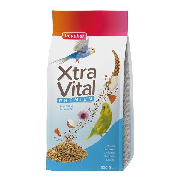 Beaphar XtraVital Parakeet Complete Bird Food 500g