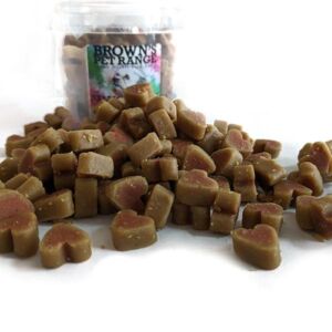 Browns Salmon & Rice Hearts Dog Training Treats