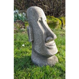 Easter Island Head Stone Garden Ornament (Small) 18cm