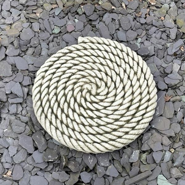 Rope Coil Stepping Stone 41cm