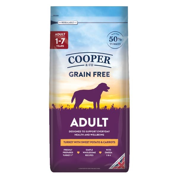 Cooper & Co Adult Turkey with Sweet Potato & Carrot 10kg Dry Dog Food