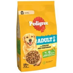 Pedigree Complete with Poultry and Vegetables 12kg Dry Dog Food