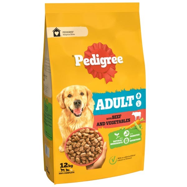 Pedigree Complete with Beef & Vegetable 12kg Dry Dog Food