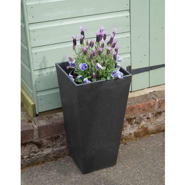 Tierra Verde Sonata Slate Grey Eco Planter 50cm