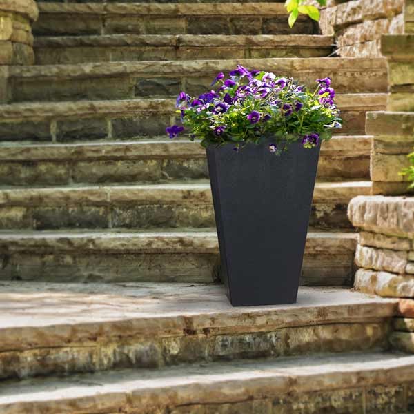 Tierra Verde Sonata Slate Grey Eco Planter 50cm