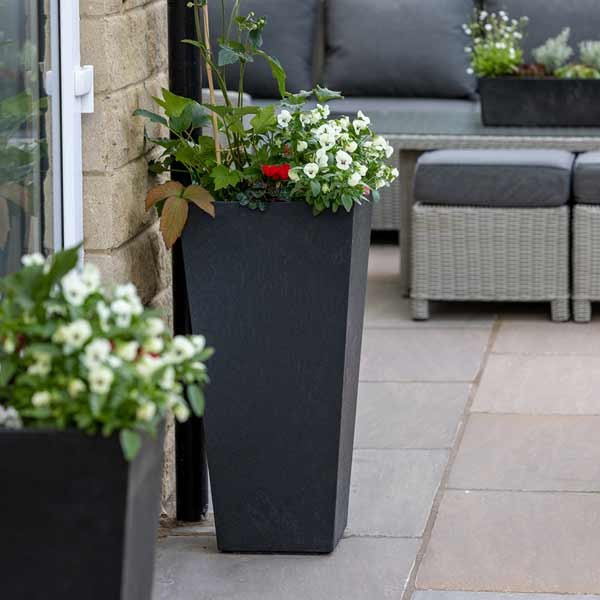 Tierra Verde Sonata Slate Grey Eco Planter 71cm