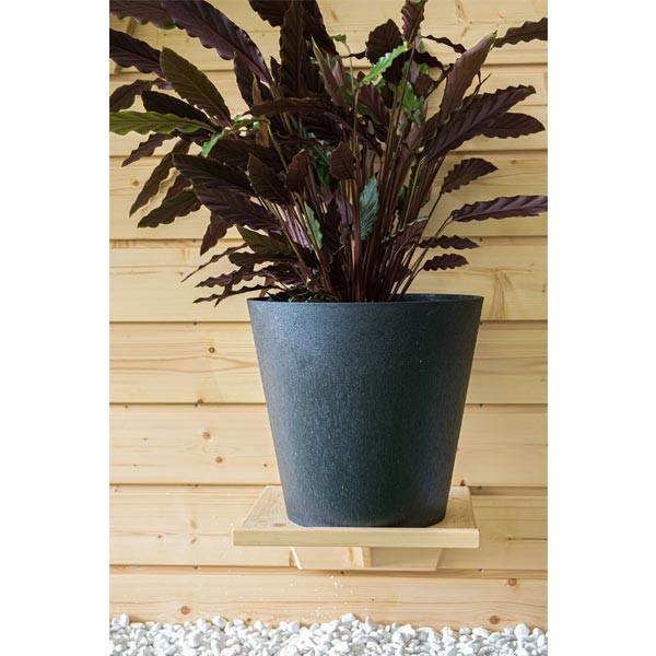 Tierra Verde Octavia Slate Grey Eco Planter 38cm