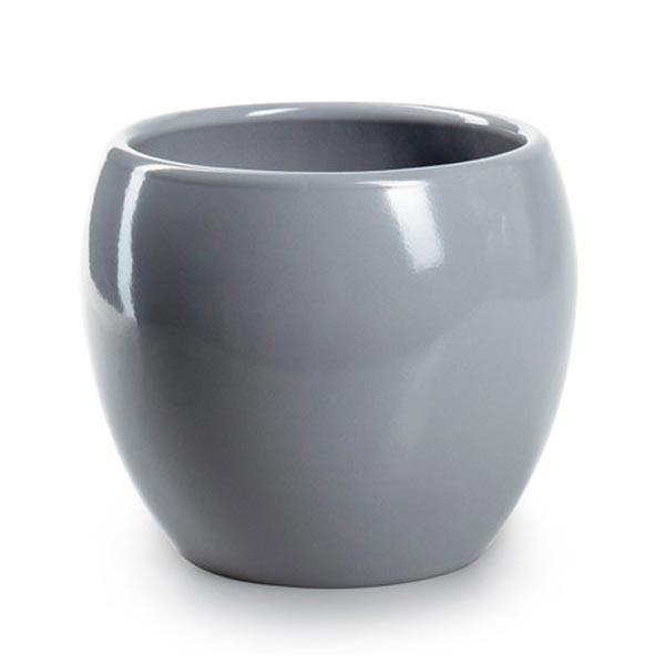 Ceramic Truus Grey 13cm Decorative Flower Pot