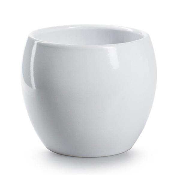 Ceramic Truus White 13cm Decorative Flower Pot