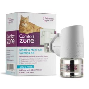 Comfort Zone Single & Multi-Cat Calming Kit Pheremone Diffuser